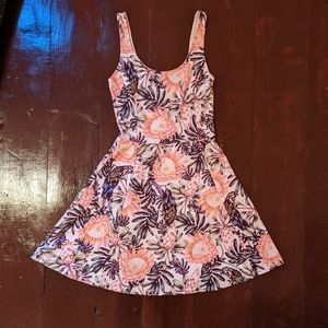 H&M floral mini dress